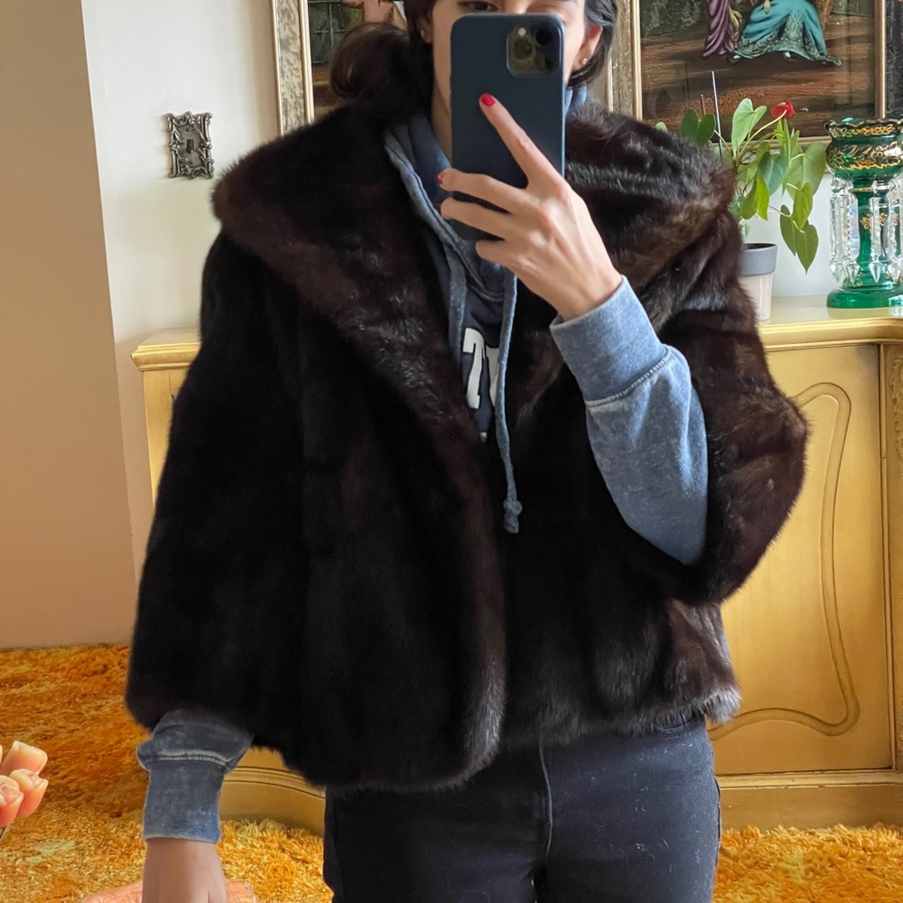 VTG Real Fur Mink Jacket